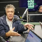 Henrique Medeiros presidente da Academia Sul-Mato-Grossense de Letras em homenagem a Nely Martins.