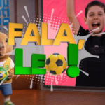 Leonardo Barbosa (Léo) apresentando curiosidades sobre a história das Copas do Mundo