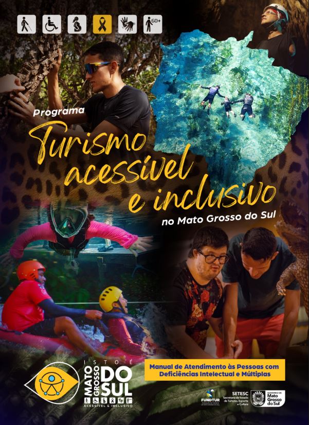 Campanha "Turismo Acessível e Inclusivo" do Mato Grosso do Sul