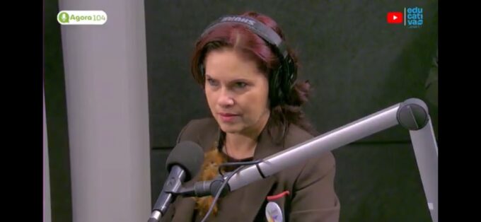 Márcia Rolon, fundadora do Instituto Moinho Cultural Sul-Americano em Corumbá, em entrevista.