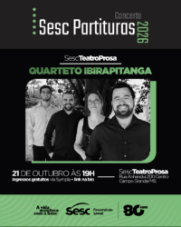 Quarteto Ibirapitanga se apresenta em concerto de música brasileira em Campo Grande