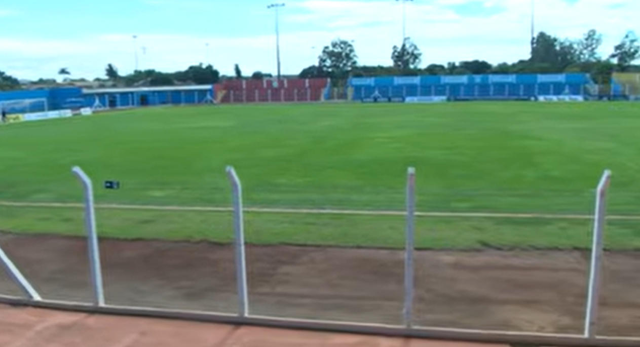 Vistoria no estádio Jacques da Luz em Campo Grande para a Copa MS 2026