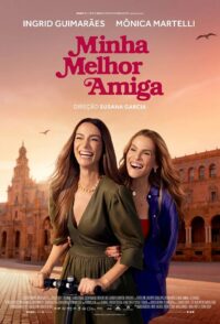 Logotipo do podcast O Assunto é Cinema da Educativa MS com o título do filme "Minha Melhor Amiga".