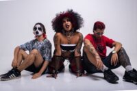 MC Taya em sua estreia no CG Rock Festival em Campo Grande